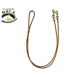 CAB68 - RIENDA PIEL TEJIDA...